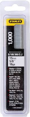 Stanley nagels 15mm type J - 1000 stuks