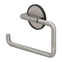 Tune toiletrolhouder - RVS/zwart