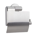 Boston Papierhouder M/Klep Geborsteld Rvs