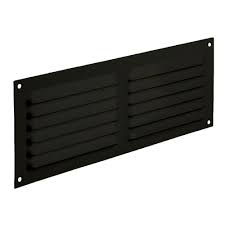 Renson 436 schoepenrooster 200x100mm - RAL9005