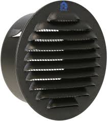 Renson 435/R inbouwschoepenrooster 115mm RAL9005