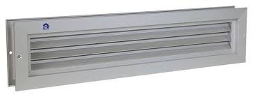 Renson 461 deurrooster 425x76mm naturel