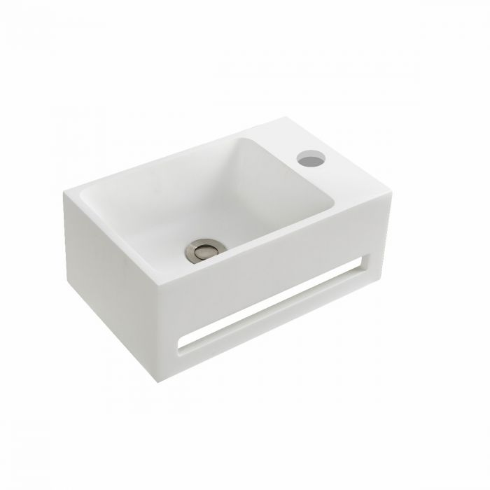 Handwasser Banio 38Cm Wit