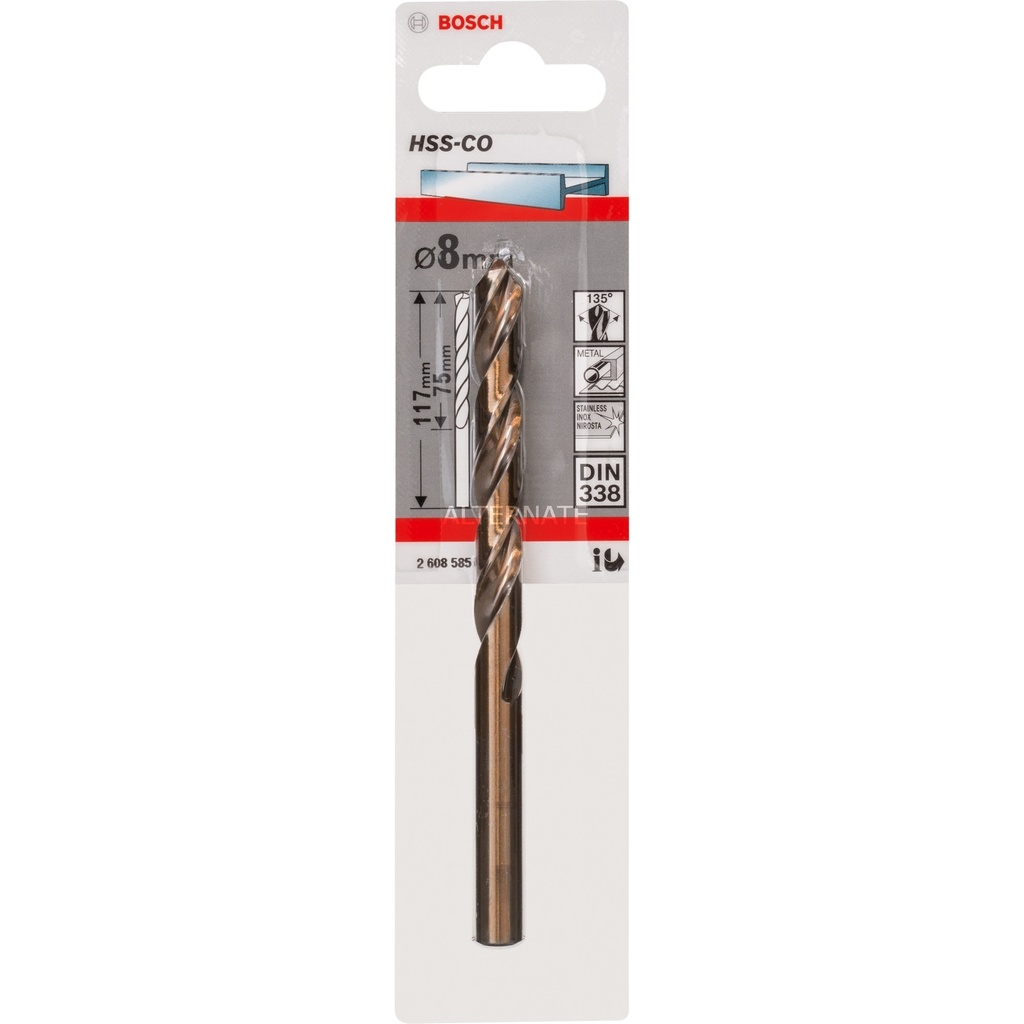 Bosch - Metaalboor Hss-Co 8Mm