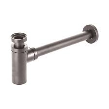 Sidi decoratieve sifon geborsteld inox