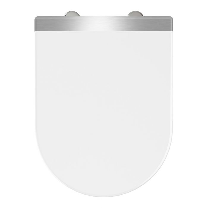 Steel - Wc-Zitting - Wit