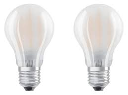 Osram LED CLA lichtbron E27 806LM 5,9W WW mat (2st)