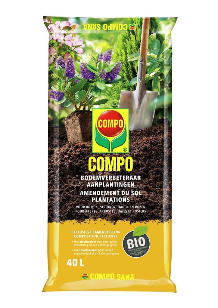 Bodemverbeteraar Aanplantingen