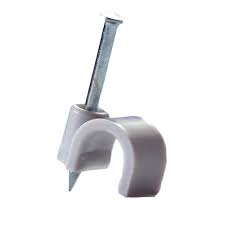 Nagelklem Rond 6Mm Grijs 50St