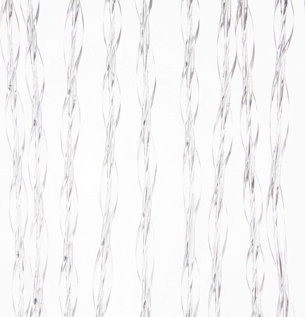 DOORCURTAIN PARIS TRANSPARANT 90CM X 210CM