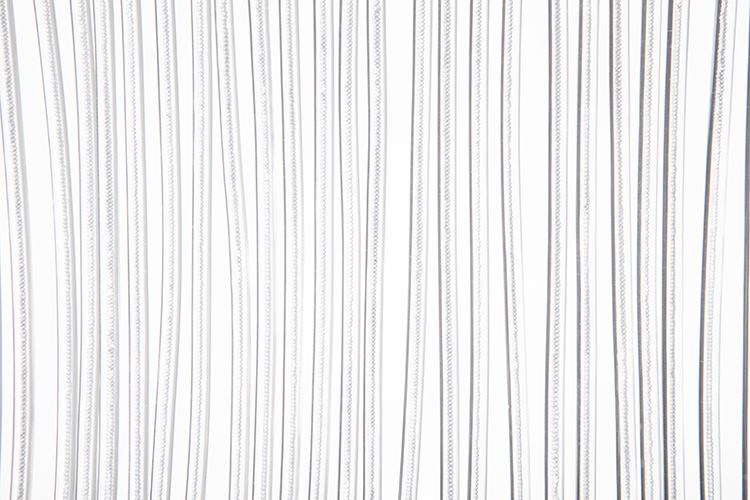 DOORCURTAIN MALTA WHITE 90CM X 230CM