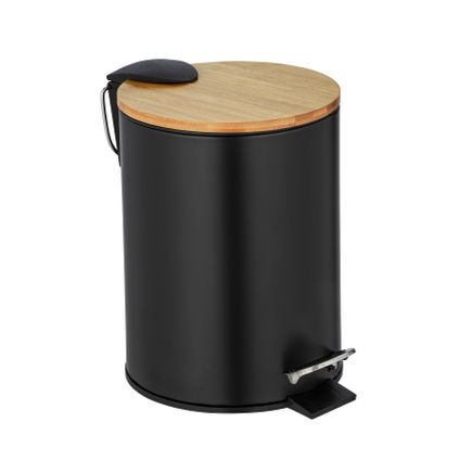 AFVALEMMER TORTONA 3 LITER MAT ZWART