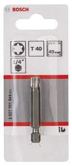 Bosch - schroefbit extra-hard T40 - 49mm