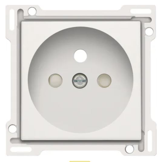 CENTRAALPLAAT STOPC +A 28.5 WHITE