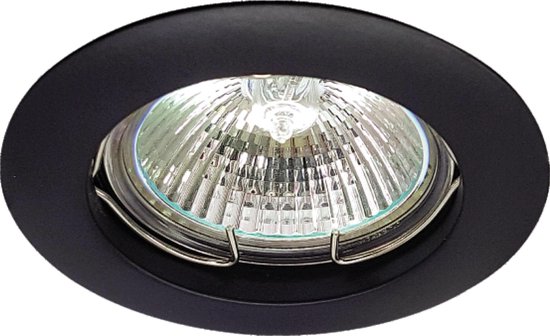 INBOUWSPOT TWILIGHT VAST GU10 ZWART