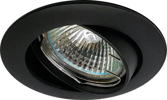 SPOTS TWILIGHT ROND RICHTBAAR GU10 ZWART