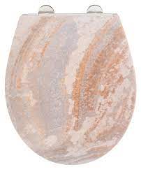 TOILETZITTING CANYON DUROPLAST EMBOSSED