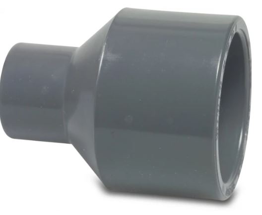 Druk PVC inzet verloopsok 63/50mm x 25mm 16BAR