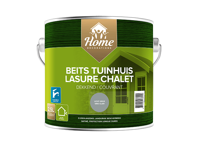 BEITS TUINHUIS DEK. ZIJDEGL - LICHT GRIJS - 2.5L