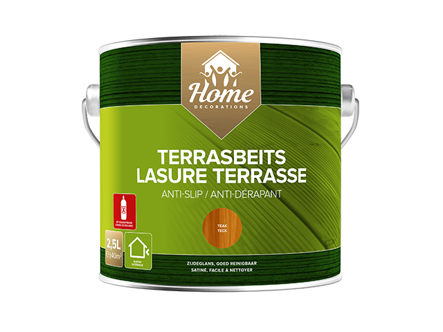 TERRASBEITS ANTI-SLIP - TEAK - 2.5L