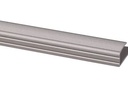 EINDPROFIEL LAMINAAT RVS 6-9X950MM