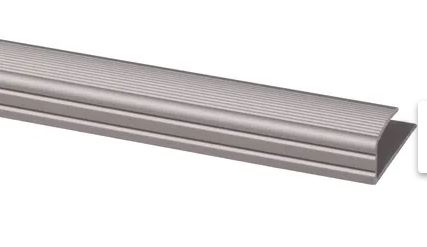 Eindprofiel laminaat RVS 6-9x1900mm