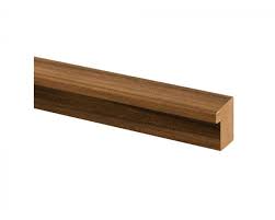 Decowall Acoustic eindprofiel walnoot 260cm