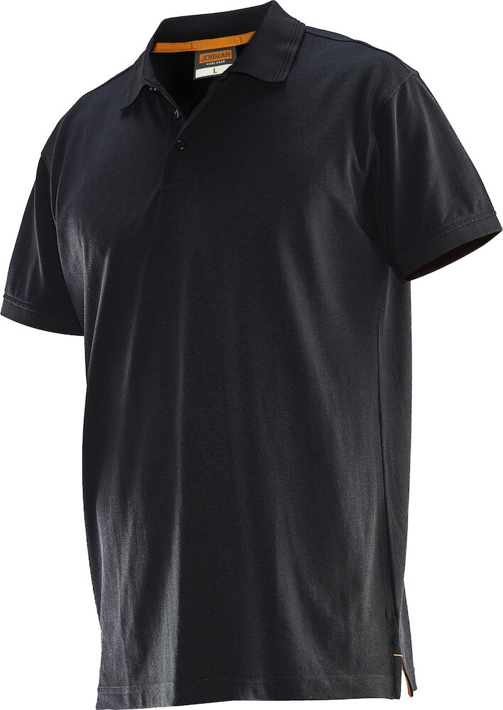 5564 - POLOSHIRT ZWART