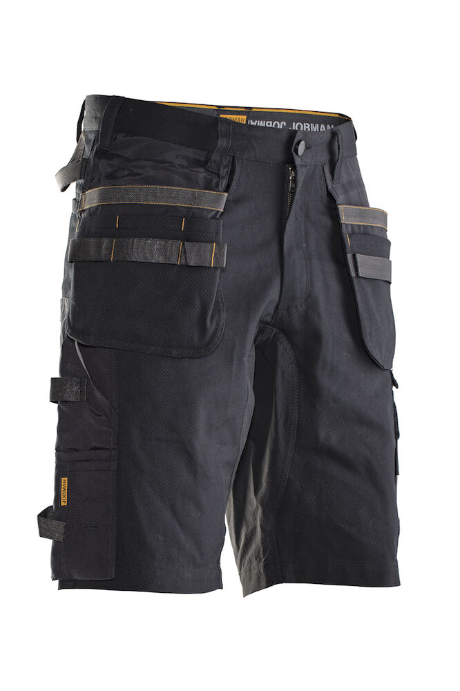 2168 - CRAFTSMAN SHORT STRETCH ZWART/ZWART