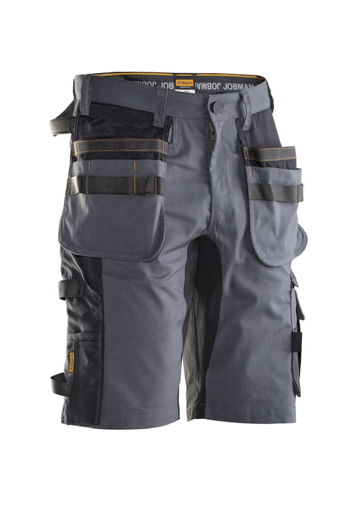 2168 - CRAFTSMAN SHORT STRETCH GRIJS/ZWART