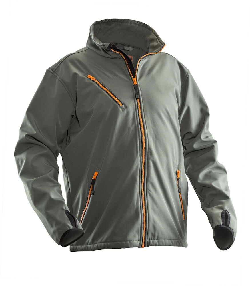 1201 - SOFTSHELL LIGHT - DONKER GRIJS