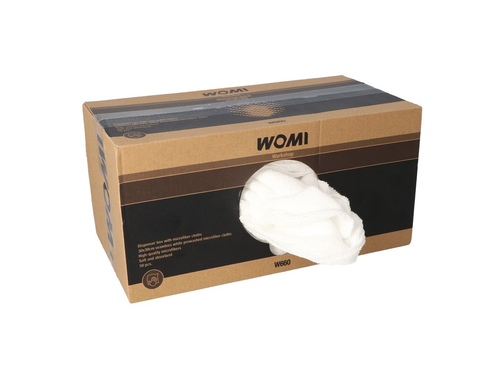 WOMI MICROVEZELDOEL DISPENSER 50ST