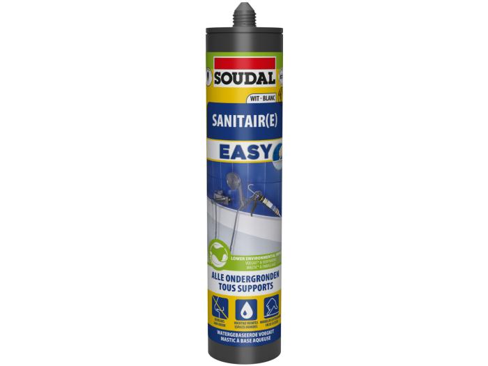 SOUDAL EASY MASTIC SANITAIR WIT 290ML
