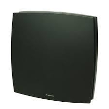 RENSON 92B VENTILATOR COVER 9X12 D.125 - ZWART