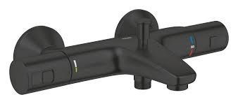 Grohe Precision Start thermostatische bad- /douchekraan zwart