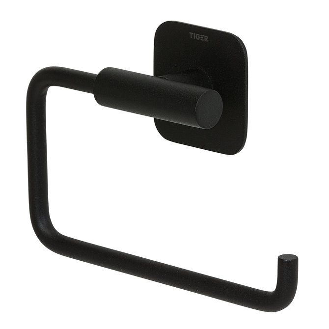 COLAR TOILETROLHOUDER ZONDER KLEP ZWART