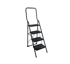 BIG STEP TRAPLADDER 4 TREDEN ZWART