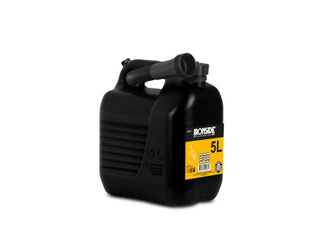 JERRYCAN FUEL KUNSTSTOF ZWART 5L
