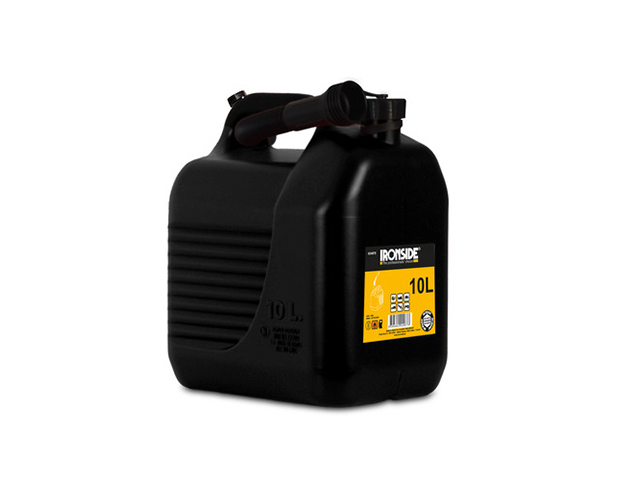 JERRYCAN FUEL KUNSTSTOF ZWART 10L