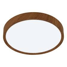 Plafondlamp 14,6W Musurita 34cm hout