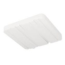 Eglo Ferentino plafondlamp 28x28cm staal wit 1100lm 3000K