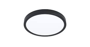 Fueva 5 opbouwarmatuur Ø28,5cm 20,5W - zwart