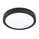 Fueva 5 opbouwarmatuur Ø21cm 17W - zwart