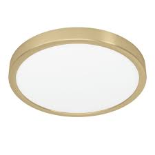 Eglo Fueva 5 LED opbouwarmatuur 255mm geel-koper 2400lm 3000K