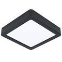 Eglo Fueva 5 opbouwarmatuur 160x160mm zwart 1350lm 3000K