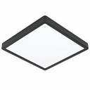 Eglo Fueva 5 LED opbouwarmatuur 285x285mm zwart 2300lm 3000K