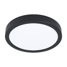 Eglo Fueva 5 LED opbouwarmatuur 210mm zwart dimbaar 1800lm 3000K