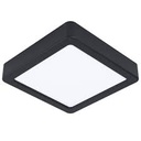 Eglo Fueva 5 opbouwarmatuur 160x160mm zwart dimbaar 1350lm 3000K
