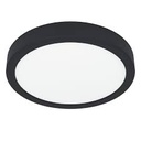 Eglo Fueva 5 opbouw 210mm zwart 3000K IP44