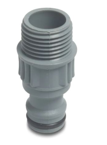 Aansluiting PVC-U BU x M klik